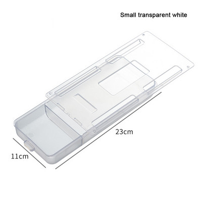 Rašomojo stalo laikiklis Lipnus stalčiaus tipas rašiklio dėklas Kosmetikos įvairios prekės, laikymo rašiklio laikiklis, laikymo dėžutė Kanceliarinės prekės Biuro priedai