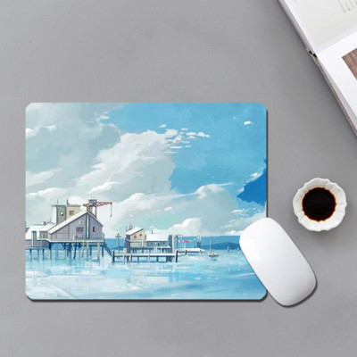 Egérpad Aranyos Kawaii Gaming Asztali Szőnyeg Íróasztali Gamer Mat egerekhez Irodai Laptop Egérpad Billentyűzet Szőnyeg 21x26cm