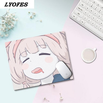 Подложка за бюро Kawaii Подложка за мишка Kawaii Сладка подложка за мишка Gaming Writing Desk Mats Геймър Кръгъл квадратен Deskpad за Office Home PC Компютър