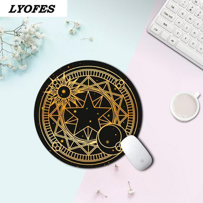 Kawaii podloga za stol Kawaii podloga za miš Slatka podloga za miš Gaming Podloge za pisaći stol Gamer Okrugla četvrtasta podloga za Office Home PC Računalo