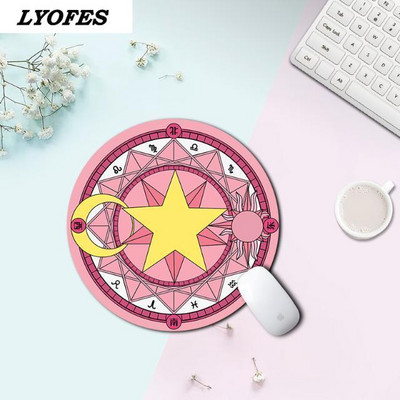 Kawaii podloga za stol Kawaii podloga za miš Slatka podloga za miš Gaming Podloge za pisaći stol Gamer Okrugla četvrtasta podloga za Office Home PC Računalo