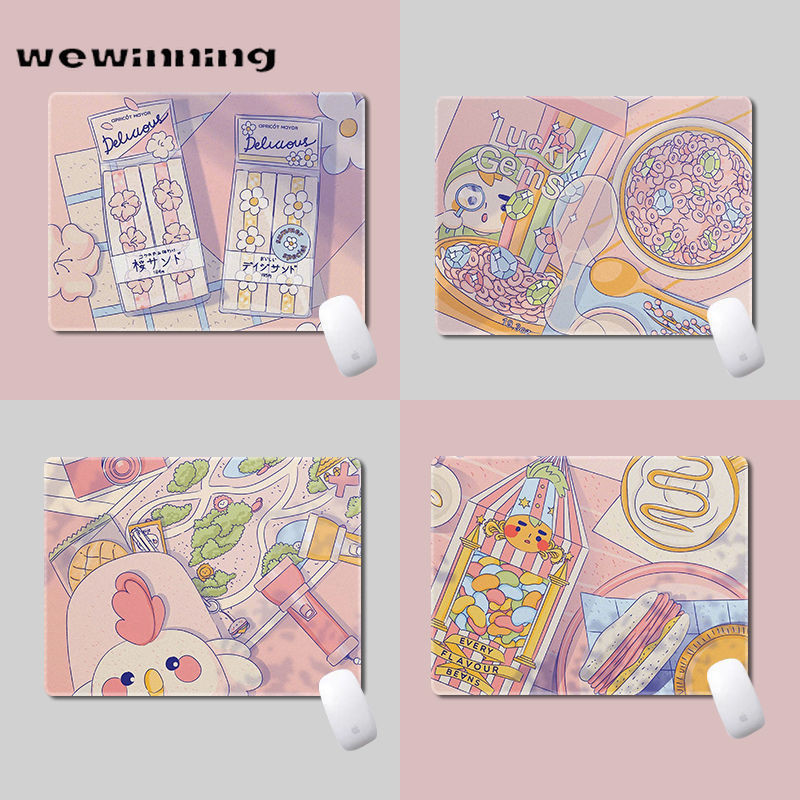 Slatka podloga za miš Kawaii Podloga za stol Laptop Podloga za miš za ured, kućno računalo Računalo Tipkovnica Deskpad Gaming Desk Mats Gamer 22x18cm