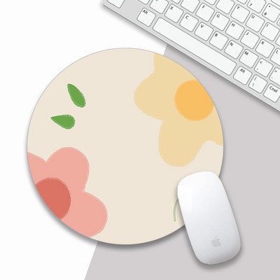 Podloga za miša Kawaii Okrugla Celestial mekana podloga za igrice Kapa za računala Podloga za stolne podloge Neklizajuća Rubbe PC Vodootporna podloga za uredski miš 22 cm