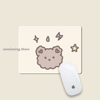 mini mielas kilimėlis 22x18cm Rašomojo stalo kilimėliai Pelės kilimėlis nešiojamojo kompiuterio pelės kilimėlis Kawaii pelės kilimėlio priedai Stalinio kilimėlis pelėms