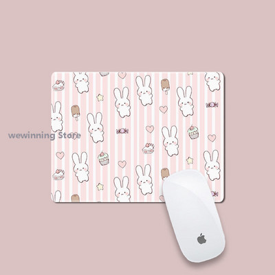 mini mielas kilimėlis 22x18cm Rašomojo stalo kilimėliai Pelės kilimėlis nešiojamojo kompiuterio pelės kilimėlis Kawaii pelės kilimėlio priedai Stalinio kilimėlis pelėms