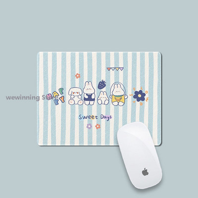 mini mielas kilimėlis 22x18cm Rašomojo stalo kilimėliai Pelės kilimėlis nešiojamojo kompiuterio pelės kilimėlis Kawaii pelės kilimėlio priedai Stalinio kilimėlis pelėms