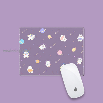 mini mielas kilimėlis 22x18cm Rašomojo stalo kilimėliai Pelės kilimėlis nešiojamojo kompiuterio pelės kilimėlis Kawaii pelės kilimėlio priedai Stalinio kilimėlis pelėms