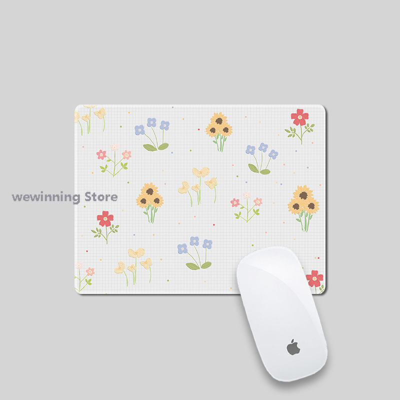 mini mielas kilimėlis 22x18cm Rašomojo stalo kilimėliai Pelės kilimėlis nešiojamojo kompiuterio pelės kilimėlis Kawaii pelės kilimėlio priedai Stalinio kilimėlis pelėms