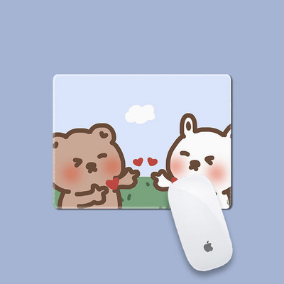 fetiță 22x18cm Covorașe de birou Tampă de mouse drăguță Covoraș de șoarece pentru laptop Tampă de șoarece Kawaii Accesorii de birou Covoraș de șoareci pentru șoareci
