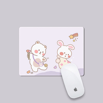 fetiță 22x18cm Covorașe de birou Tampă de mouse drăguță Covoraș de șoarece pentru laptop Tampă de șoarece Kawaii Accesorii de birou Covoraș de șoareci pentru șoareci