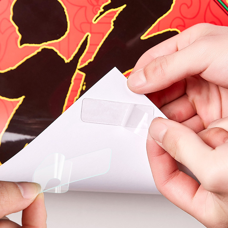 180/120/60PCS Πολυλειτουργικά διαφανή διπλής όψης Ταινία Spring Festival Couplets PVC με ισχυρή κόλλα αδιάβροχα αυτοκόλλητα τοίχου