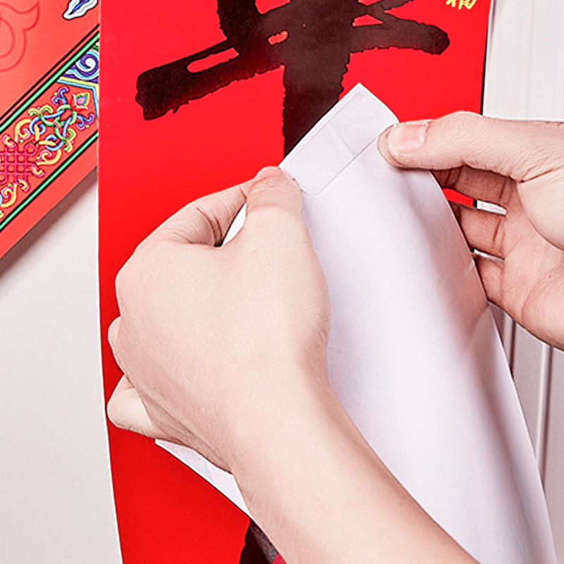 180/120/60PCS Πολυλειτουργικά διαφανή διπλής όψης Ταινία Spring Festival Couplets PVC με ισχυρή κόλλα αδιάβροχα αυτοκόλλητα τοίχου