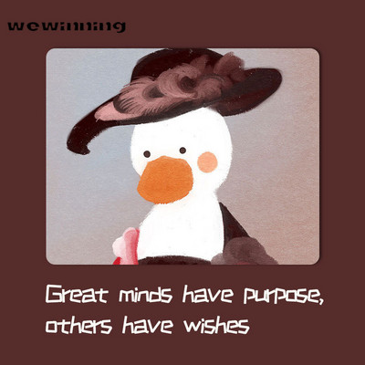 Kawaii Desk Pad Mouse Pad Cute Mouse Pad duck Επιφάνεια γραφής Πατάκια Gamer Στρογγυλό τετράγωνο Deskpad για Office Home PC Computer Art