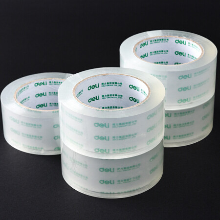 Deli 30202 48mm 45M pakkimine teip Teip Tihenduslint läbipaistev lai teip kõrge viskoossusega
