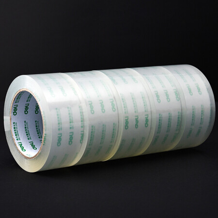 Deli 30202 48mm 45M pakkimine teip Teip Tihenduslint läbipaistev lai teip kõrge viskoossusega