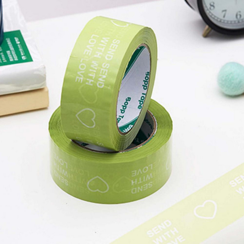 1 Roll Clear Pattern Ελαστική ταινία σφράγισης PP Πρακτική αδιάβροχη ταινία συσκευασίας για το σπίτι