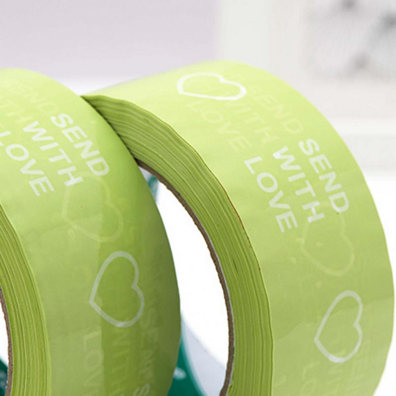 1 Roll Clear Pattern Ελαστική ταινία σφράγισης PP Πρακτική αδιάβροχη ταινία συσκευασίας για το σπίτι