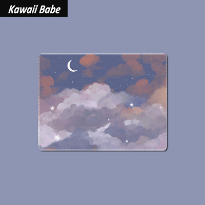 Egérpad Laptop Egéralátét Játékasztali szőnyegek Aranyos egérpad Íróasztal egerekhez Kawaii Irodai kiegészítők 22x18cm