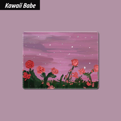 Egérpad Laptop Egéralátét Játékasztali szőnyegek Aranyos egérpad Íróasztal egerekhez Kawaii Irodai kiegészítők 22x18cm