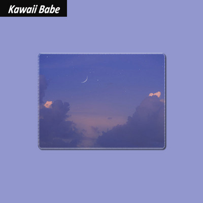 Egérpad Laptop Egéralátét Játékasztali szőnyegek Aranyos egérpad Íróasztal egerekhez Kawaii Irodai kiegészítők 22x18cm