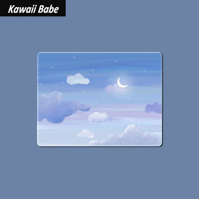 Egérpad Laptop Egéralátét Játékasztali szőnyegek Aranyos egérpad Íróasztal egerekhez Kawaii Irodai kiegészítők 22x18cm