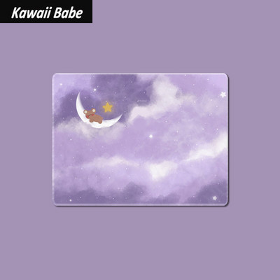 Egérpad Laptop Egéralátét Játékasztali szőnyegek Aranyos egérpad Íróasztal egerekhez Kawaii Irodai kiegészítők 22x18cm