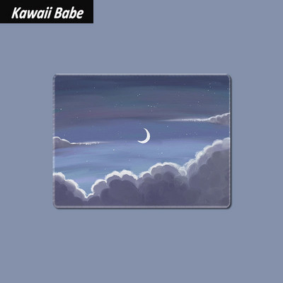 Egérpad Laptop Egéralátét Játékasztali szőnyegek Aranyos egérpad Íróasztal egerekhez Kawaii Irodai kiegészítők 22x18cm