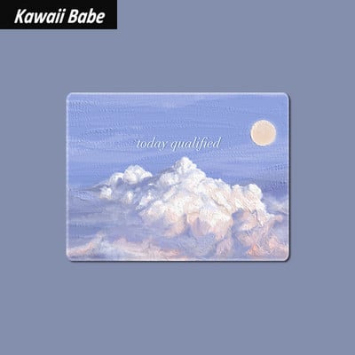 Egérpad Laptop Egéralátét Játékasztali szőnyegek Aranyos egérpad Íróasztal egerekhez Kawaii Irodai kiegészítők 22x18cm