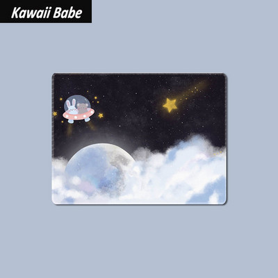 Egérpad Laptop Egéralátét Játékasztali szőnyegek Aranyos egérpad Íróasztal egerekhez Kawaii Irodai kiegészítők 22x18cm