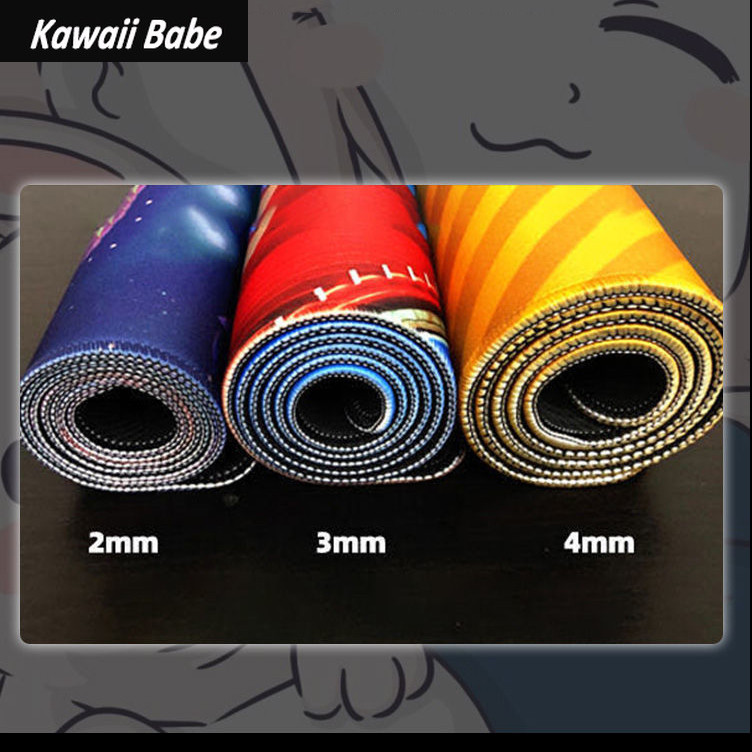 Egérpad Laptop Egéralátét Játékasztali szőnyegek Aranyos egérpad Íróasztal egerekhez Kawaii Irodai kiegészítők 22x18cm