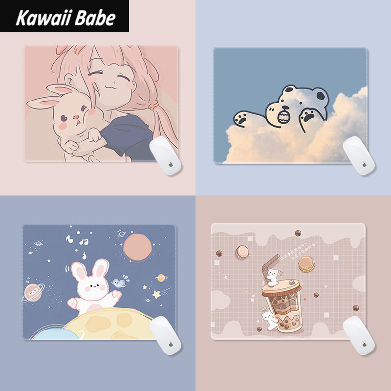 Podložky na písací stôl, roztomilá podložka pod myš, podložka pod myš na notebook, kawaii podložka pod myš, kancelárske príslušenstvo, podložka pod myš 22x18cm