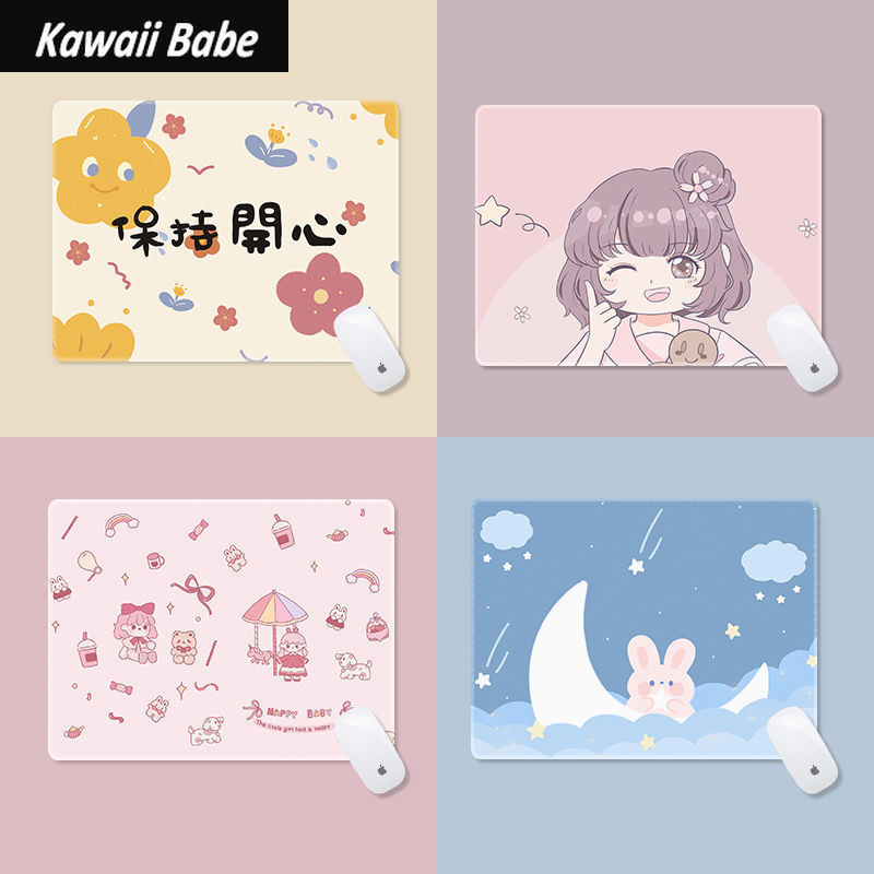 Podložky na písací stôl, roztomilá podložka pod myš, podložka pod myš na notebook, kawaii podložka pod myš, kancelárske príslušenstvo, podložka pod myš 22x18cm
