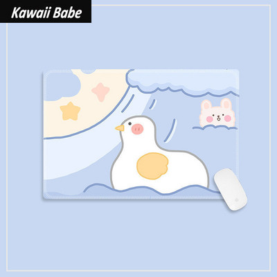 Desk Mats Gamer Cute Desk Mats Kawaii Mouse Pad Gaming Tipkovnica Desktop Deskpad for Office Home PC Computer Students 22x18cm