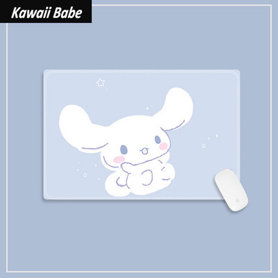 Desk Mats Gamer Cute Desk Mats Kawaii Mouse Pad Gaming Tipkovnica Desktop Deskpad for Office Home PC Computer Students 22x18cm