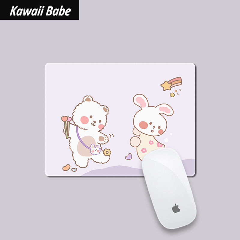 22x18cm Mouse Podloga Kawaii Mouse Pad Uredski dodaci Deskpad Mat za miševe Miš Podloge za pisaći stol Slatka podloga za miša Laptop