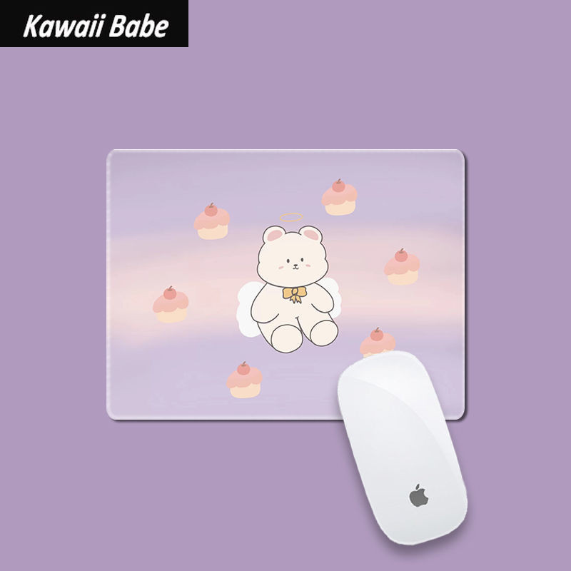 22x18cm Mouse Podloga Kawaii Mouse Pad Uredski dodaci Deskpad Mat za miševe Miš Podloge za pisaći stol Slatka podloga za miša Laptop