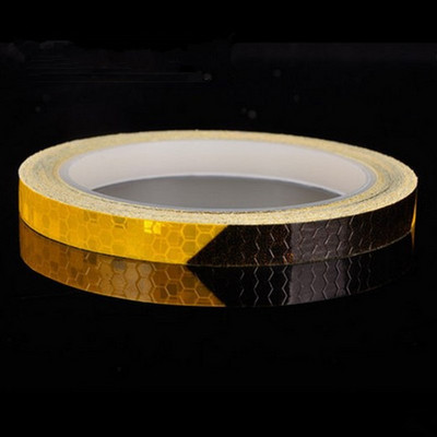 8 m jalgrattakaunistus helkurkleebis Mänguasjad tasakaal auto käru ööohutuse hoiatus pedaaliga sõitmine profiili silt kleeplint