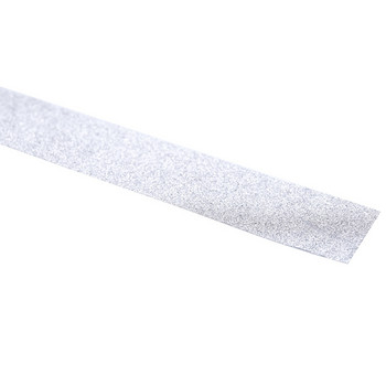 3X 10M Glitter Tape Stick Αυτοκόλλητο Αυτοκόλλητο Ετικέτα Διακοσμητικό Χαρτί DIY Ασημί
