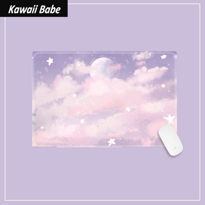 Kawaii Mouse Pad Gamer Gaming Birou Covoraș Drăguț Birou Tastatură Desktop Deskpad pentru Birou Acasă PC Computer Studenți 22x18cm
