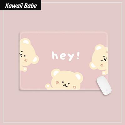 Kawaii Mouse Pad Gamer Gaming Birou Covoraș Drăguț Birou Tastatură Desktop Deskpad pentru Birou Acasă PC Computer Studenți 22x18cm