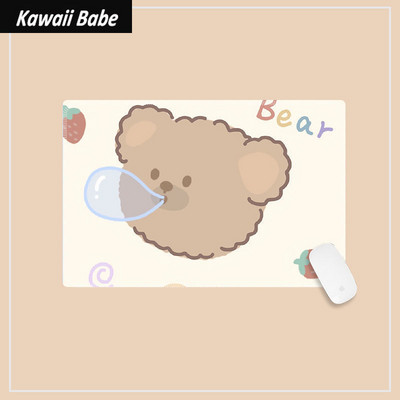 Kawaii Mouse Pad Gamer Gaming Birou Covoraș Drăguț Birou Tastatură Desktop Deskpad pentru Birou Acasă PC Computer Studenți 22x18cm