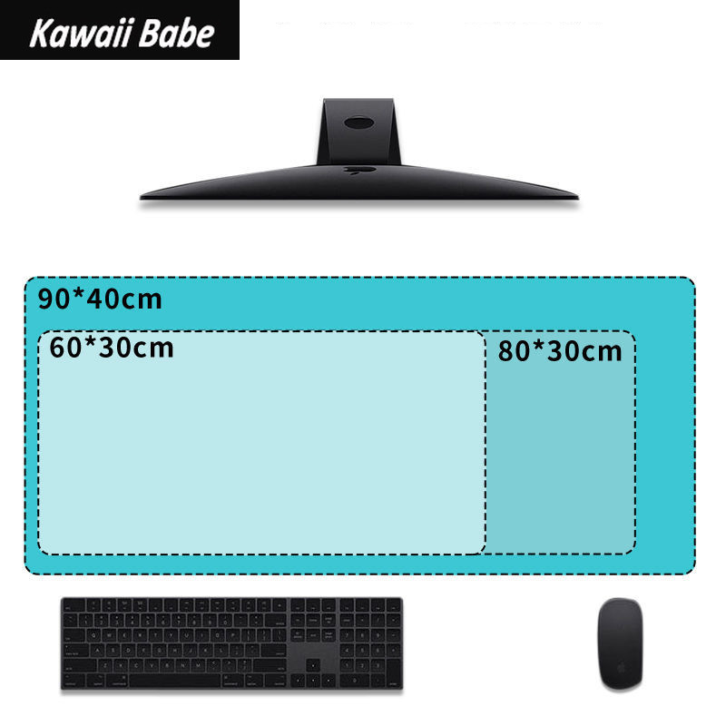 Podloge za gaming stol Podloga za pisaći stol Slatka podloga za miš Teen Girls Kawaii podloga za stol Laptop Podloga za miš Tipkovnica Podloga za uredski dom