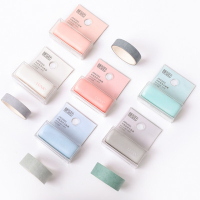 1 τεμ. Color Masking Tape Cutter Mini Portable Dispenser for 6-30mm Paper Washi Tapes Stickers Home DIY Diary Album A6595