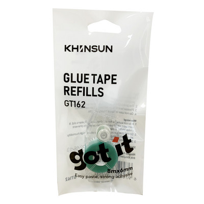 Kreatív kétoldalas ragasztószalag 6 mm x 8 m utántöltőkkel Irodaszerek barkácsszalag Művészeti ragasztó Iskolai irodaszerek