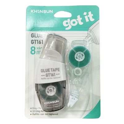 Kreatív kétoldalas ragasztószalag 6 mm x 8 m utántöltőkkel Irodaszerek barkácsszalag Művészeti ragasztó Iskolai irodaszerek