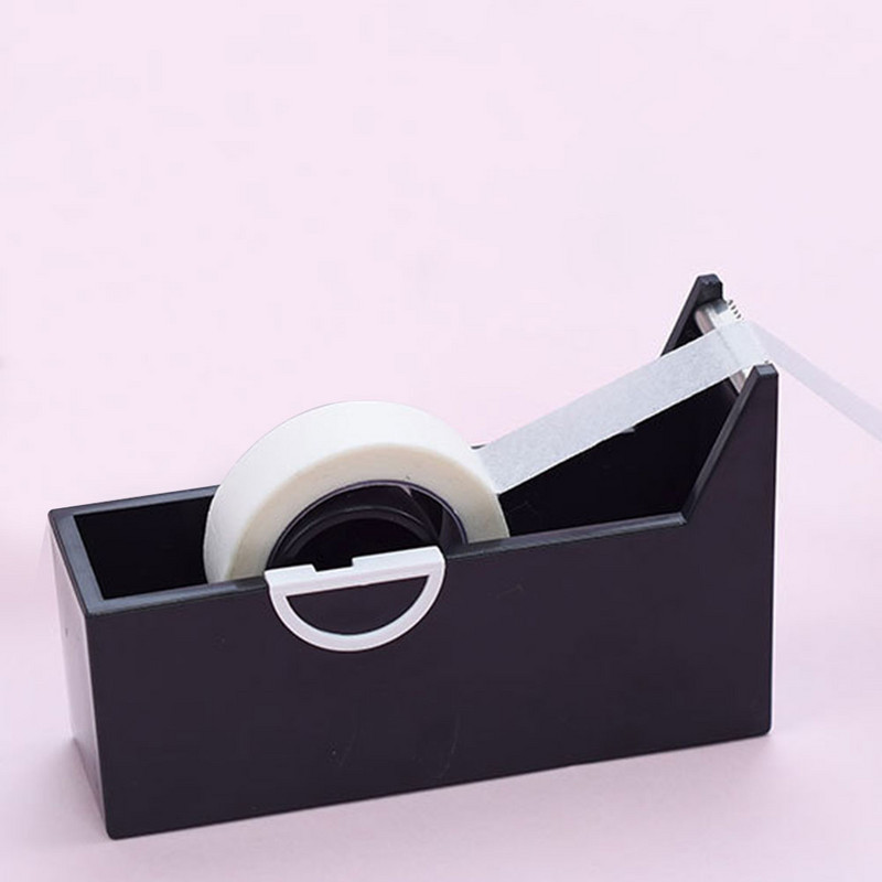 Ripsmete teibilõikur pöörlev kontor Lihtne kasutada plastist liim Vastupidav kodukool DIY pookimine jaotur Meigitööriistad pikendus