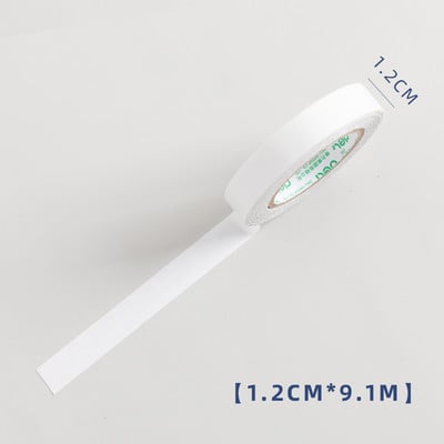 1 kom dvostrano ljepljive trake 9/12/18/24 mm 10 Y jako ljepljive papirnate trake za časopise Naljepnice za kućne DIY umjetničke obrte A6590