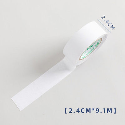 1 kom dvostrano ljepljive trake 9/12/18/24 mm 10 Y jako ljepljive papirnate trake za časopise Naljepnice za kućne DIY umjetničke obrte A6590