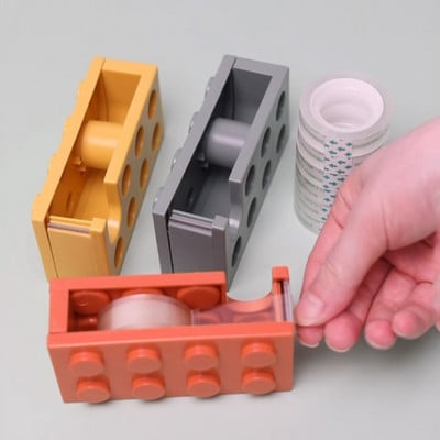 Creative Paper Tape Cutter Δόμηση γραφείου σε σχήμα γραφικής ύλης Συγκράτηση ταινίας Dispenser Washi Tape Storage Εργαλεία γραφείου