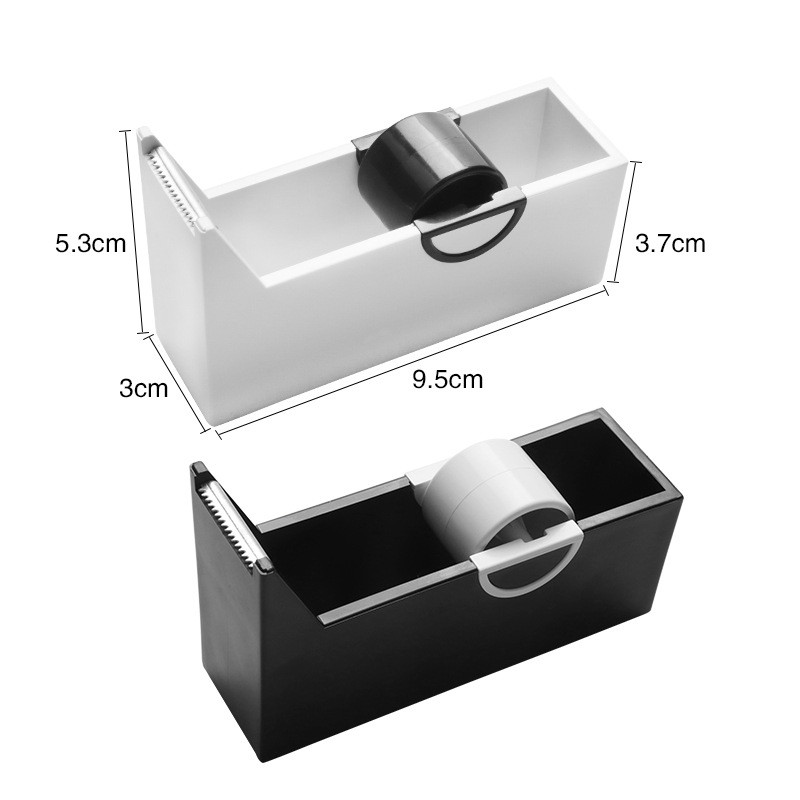 Rolă adezivă din plastic Suport bandă Extensie gene Dispenser bandă Cutter bandă Manual DIY Instrumente de ambalare Mașină de etanșare